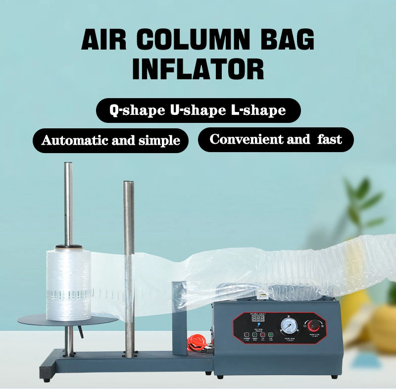 Automatic Electric Air Bubble Film Air Column Bag Inflator Machine
