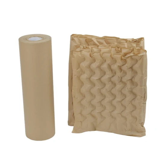 Prix ​​de gros sac emballage oreiller papier coussin gonflable Film Air bulle sac Protection